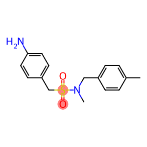 (4-aminophenyl)-N-methyl-N-[(4-methylphenyl)methyl]methanesulfonamide