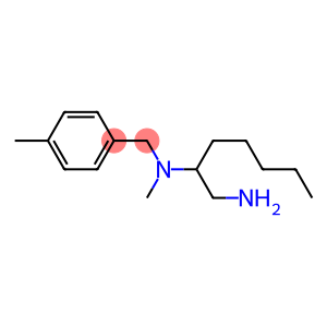 (1-aminoheptan-2-yl)(methyl)[(4-methylphenyl)methyl]amine