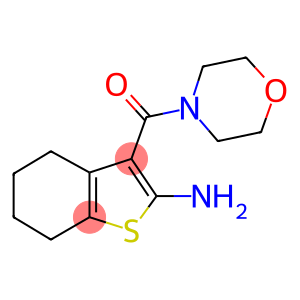 3-(MORPHOLIN-4-YLCARBONYL)-4,5,6,7-TETRAHYDRO-1-BENZOTHIEN-2-YLAMINE