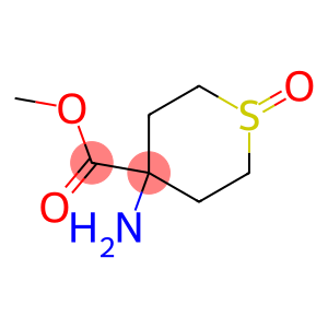 4-AMINO-1-OXO-HEXAHYDRO-1,4-THIOPYRAN-4-CARBOXYLIC ACID METHYL ESTER