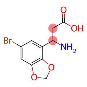 3-AMINO-3-(6-BROMO-BENZO[1,3]DIOXOL-4-YL)-PROPIONIC ACID