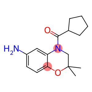 (6-AMINO-2,2-DIMETHYL-2,3-DIHYDRO-BENZO[1,4]OXAZIN-4-YL)-CYCLOPENTYL-METHANONE