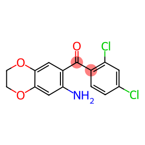 (7-AMINO-2,3-DIHYDRO-BENZO[1,4]DIOXIN-6-YL)-(2,4-DICHLORO-PHENYL)-METHANONE