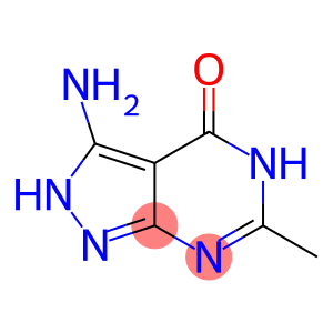 3-amino-6-methyl-4,5-dihydro-2H-pyrazolo[3,4-d]pyrimidin-4-one