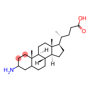 3-aminocholan-24-oic acid