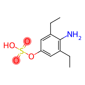 4-amino-3,5-diethylphenyl sulfate