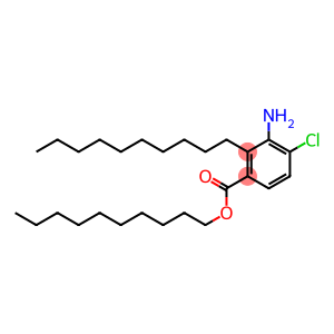 3-amino-4-chlorobenzoic acid didecylester