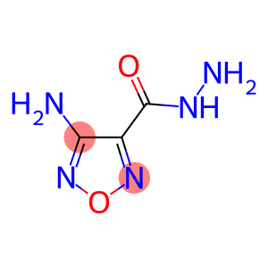 1,2,5-oxadiazole-3-carboxylic acid, 4-amino-, hydrazide