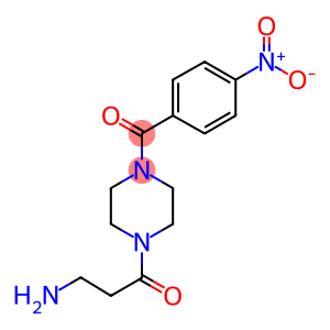 3-AMINO-1-[4-(4-NITRO-BENZOYL)-PIPERAZIN-1-YL]-PROPAN-1-ONE