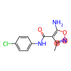 5-Amino-N-(4-chlorophenyl)-3-methylisoxazole-4-carboxamide