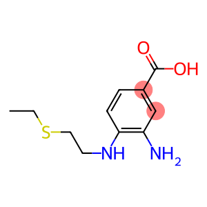 3-AMINO-4-(2-ETHYLSULFANYL-ETHYLAMINO)-BENZOIC ACID