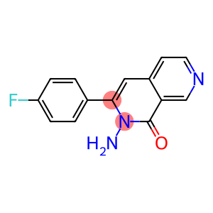 2-amino-3-(4-fluorophenyl)-2,7-naphthyridin-1(2H)-one