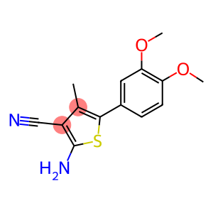 2-amino-5-(3,4-dimethoxyphenyl)-4-methylthiophene-3-carbonitrile