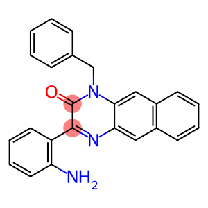 3-(2-aminophenyl)-1-benzylbenzo[g]quinoxalin-2(1H)-one