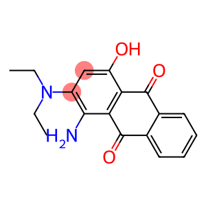 1-amino-2-(diethylamino)-4-hydroxyanthra-9,10-quinone