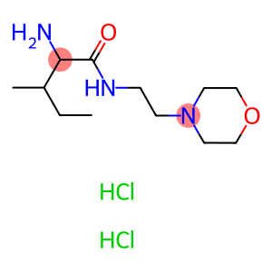 2-amino-3-methyl-N-(2-morpholin-4-ylethyl)pentanamide dihydrochloride