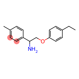 1-[1-amino-2-(4-ethylphenoxy)ethyl]-4-methylbenzene