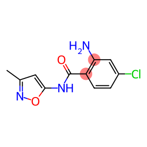 2-amino-4-chloro-N-(3-methyl-1,2-oxazol-5-yl)benzamide