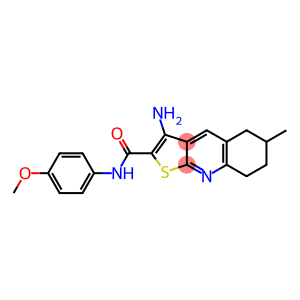 3-amino-N-(4-methoxyphenyl)-6-methyl-5,6,7,8-tetrahydrothieno[2,3-b]quinoline-2-carboxamide