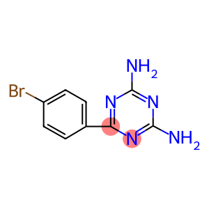 4-amino-6-(4-bromophenyl)-1,3,5-triazin-2-ylamine