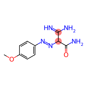 3-amino-3-imino-2-[(4-methoxyphenyl)diazenyl]propanamide