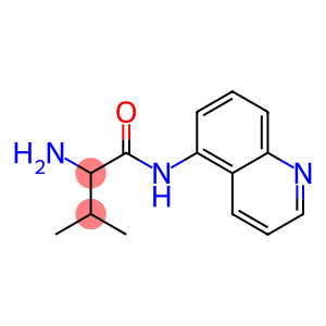 2-amino-3-methyl-N-quinolin-5-ylbutanamide