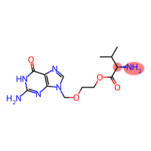 2-[(2-amino-6-oxo-1,6-dihydro-9H-purin-9-yl)methoxy]ethyl D-valinate.