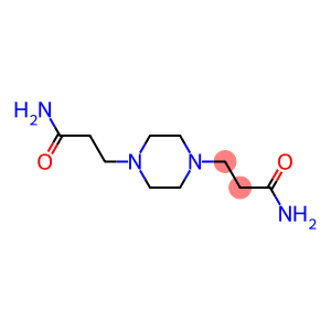 3-[4-(3-amino-3-oxopropyl)-1-piperazinyl]propanamide