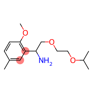 2-{1-amino-2-[2-(propan-2-yloxy)ethoxy]ethyl}-1-methoxy-4-methylbenzene