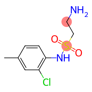 2-amino-N-(2-chloro-4-methylphenyl)ethane-1-sulfonamide