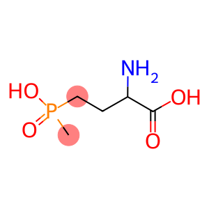 2-AMINO-4-(HYDROXY-METHYL-PHOSPHINOYL)-BUTYRIC ACID