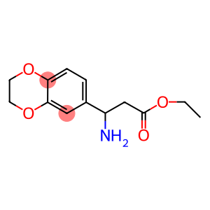 3-AMINO-3-(2,3-DIHYDRO-BENZO[1,4]DIOXIN-6-YL)-PROPIONIC ACID ETHYL ESTER