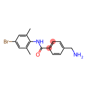 4-(aminomethyl)-N-(4-bromo-2,6-dimethylphenyl)benzamide