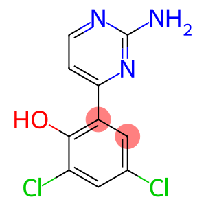 2-(2-AMINOPYRIMIDIN-4-YL)-4,6-DICHLOROPHENOL