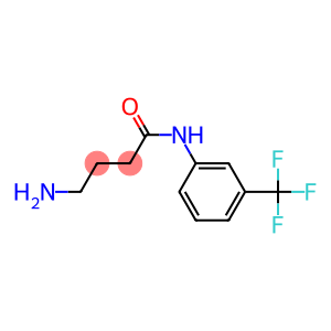 4-amino-N-[3-(trifluoromethyl)phenyl]butanamide