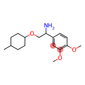 4-{1-amino-2-[(4-methylcyclohexyl)oxy]ethyl}-1,2-dimethoxybenzene