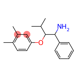 4-[(1-amino-3-methyl-1-phenylbutan-2-yl)oxy]-1,2-dimethylbenzene