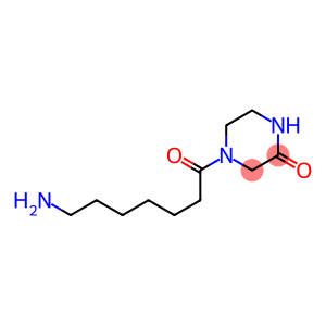 4-(7-aminoheptanoyl)piperazin-2-one