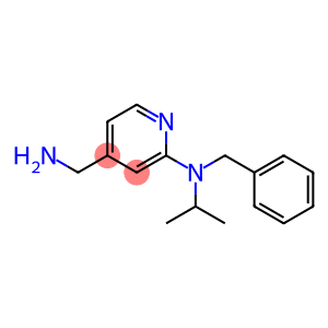 4-(aminomethyl)-N-benzyl-N-(propan-2-yl)pyridin-2-amine