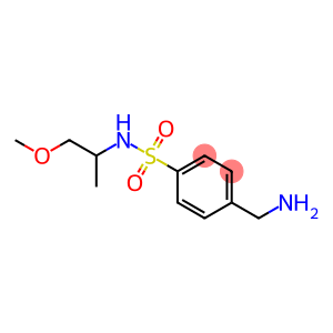 4-(aminomethyl)-N-(1-methoxypropan-2-yl)benzene-1-sulfonamide