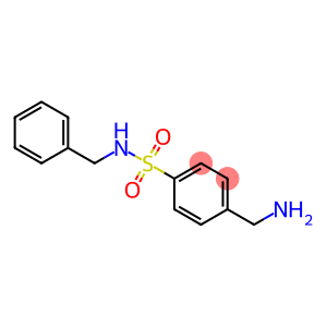 4-(aminomethyl)-N-benzylbenzene-1-sulfonamide