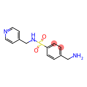 4-(aminomethyl)-N-(pyridin-4-ylmethyl)benzene-1-sulfonamide