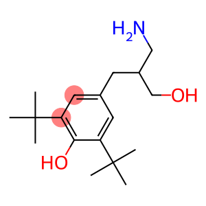 4-[2-(aminomethyl)-3-hydroxypropyl]-2,6-di-tert-butylphenol