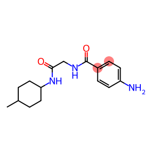 4-amino-N-{2-[(4-methylcyclohexyl)amino]-2-oxoethyl}benzamide