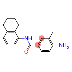 4-amino-3-methyl-N-(5,6,7,8-tetrahydronaphthalen-1-yl)benzamide