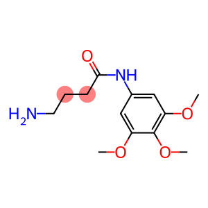 4-amino-N-(3,4,5-trimethoxyphenyl)butanamide