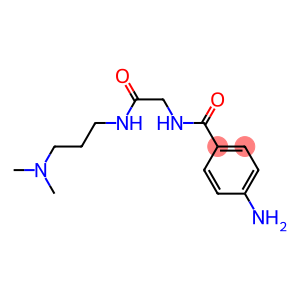 4-amino-N-(2-{[3-(dimethylamino)propyl]amino}-2-oxoethyl)benzamide