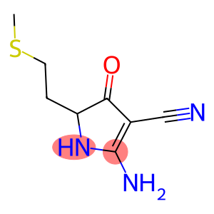 2-AMINO-5-[2-(METHYLTHIO)ETHYL]-4-OXO-4,5-DIHYDRO-1H-PYRROLE-3-CARBONITRILE