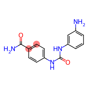 4-{[(3-aminophenyl)carbamoyl]amino}benzamide