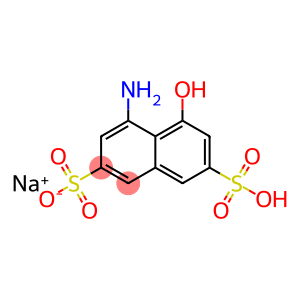 4-AMINO-5-HYDROXY-2,7-NAPHTHALENEDISULFONIC ACID MONOSODIUM